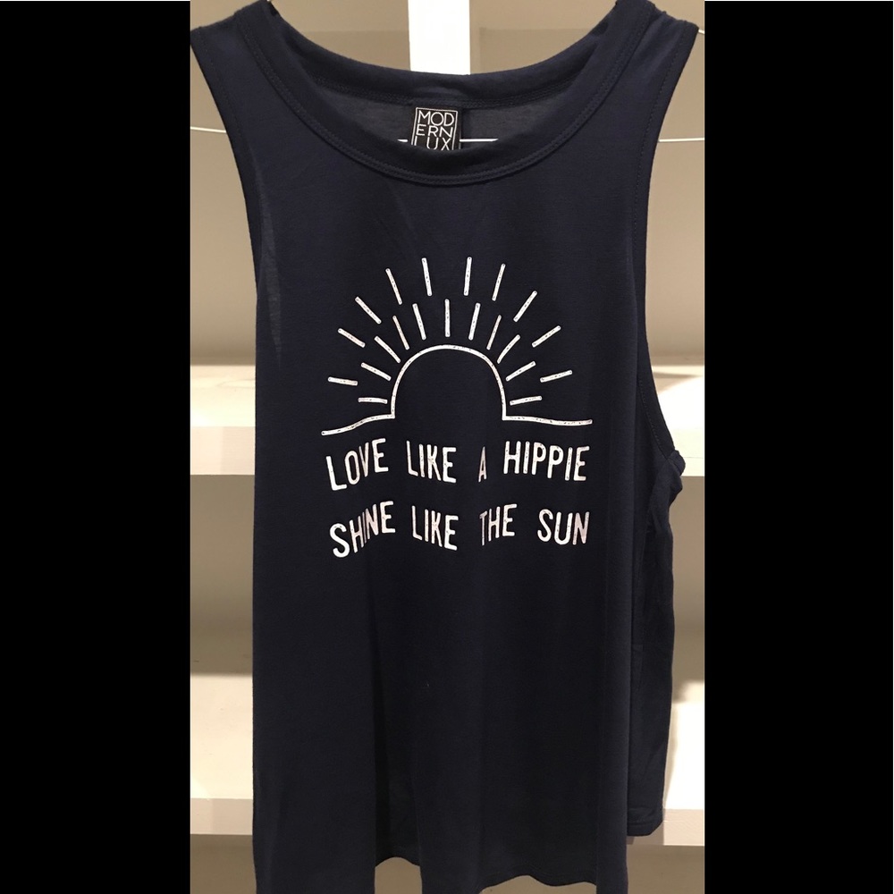 Women’s Hippie Cozy Tank Top ! Navy 🔥🔥 L